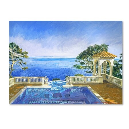 David Lloyd Glover 'Cap Martin Monaco' Canvas Art,24x32